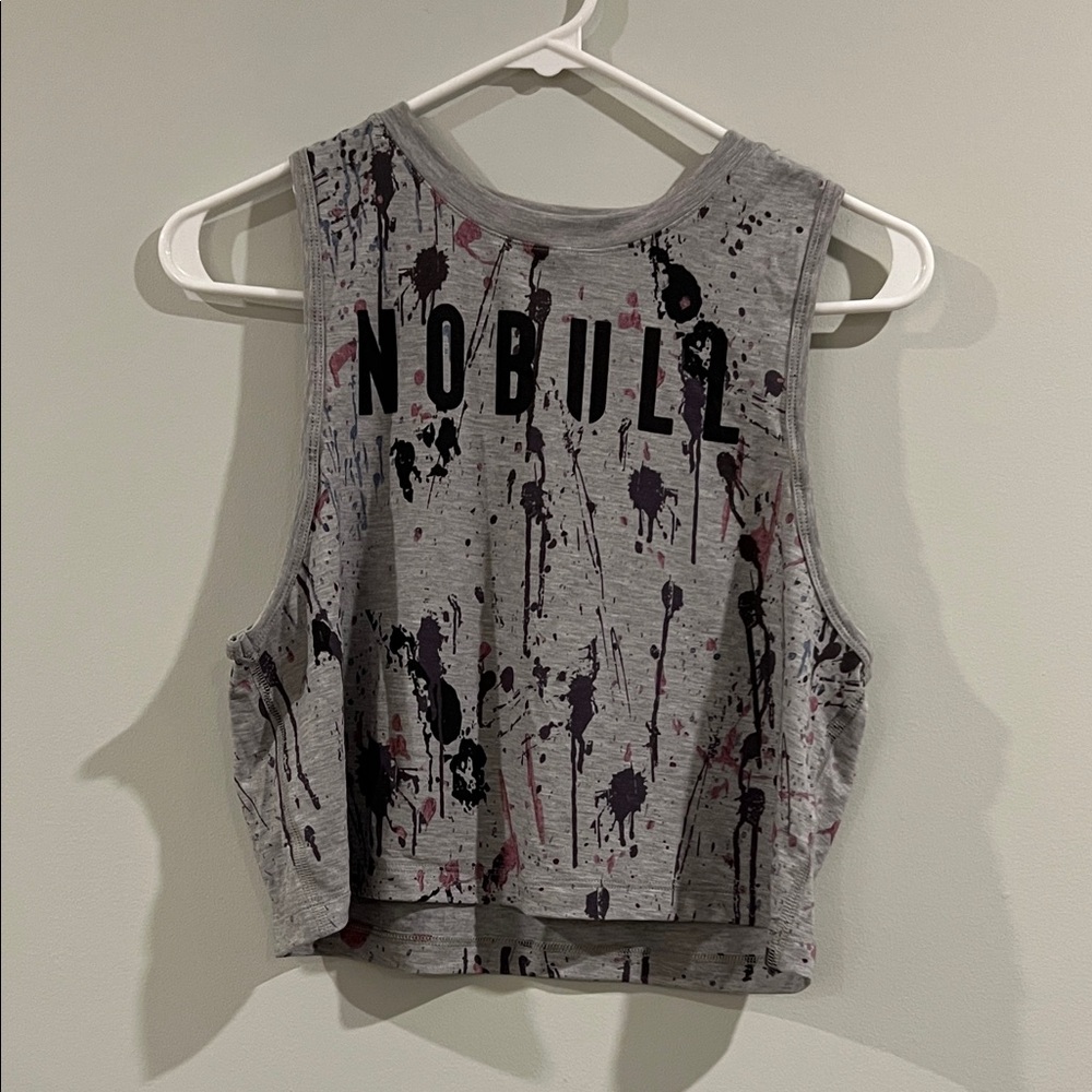 NOBULL Women’s Gray Tank Top, Size S